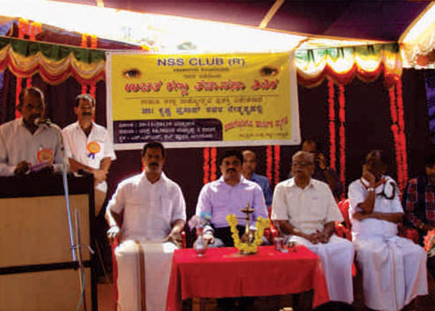 Dr. Krishna Prasad inaugurated Free Eye Checkup and surgery camps in Kerala in 2013