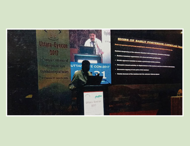 Presentation at Uttarakhand Eyecon, in 2017
