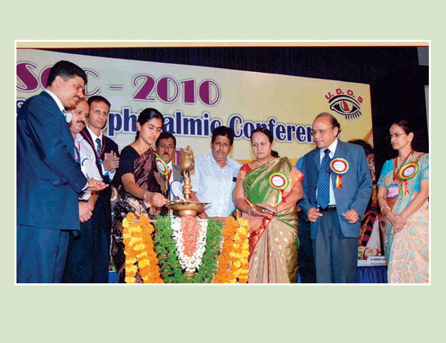 Was the Organising Chairman of Udupi District Ophthalmic Society and organised State Level Ophthalmic Conference, Udupi in 2010